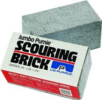 Jumbo Pumie JPS-12 Scouring Brick, 5-3/4 in L, 2-3/4 in W