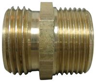 Landscapers Select PMB-466LFBC Hose Adapter, 3/4 x 3/4 x 1/2 in, MHT x MIP x FIP, Brass, Brass, For: Garden Hose