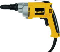 DeWALT Versa-Clutch DW268 Screwgun, 6.5 A, 1/4 in Chuck, Keyless Chuck, 2500 rpm Speed, 8 ft L Cord