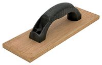 QLT WF946 Hand Float, 16 in L Blade, 3-1/2 in W Blade, 1/2 in Thick Blade, Mahogany Blade, Structural Foam Handle