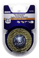 Vulcan 321741OR Wire Wheel Brush, 2-1/2 in Dia, 1/4 in Arbor/Shank