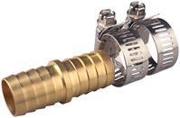 Landscapers Select GB-9411-3/4 Hose Mender, 3/4 in, Male, Brass, Brass and Silver