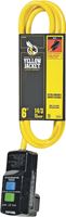 CCI 2879 Extension Cord, 6 ft Cable, 15 A, 125 V, Yellow