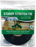 Gardeners Blue Ribbon T007B Tie Tape, 150 ft L, Plastic, Green