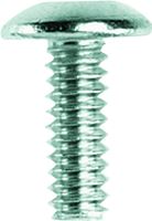 Danco 35646B Faucet Handle Screw, #10-24 Thread, 1/2 in L, Brass, Chrome Plated, Pack of 5
