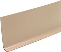 M-D 75259 Wall Base, 4 ft L, 4 in W, Vinyl, Beige, Pack of 18