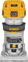 DeWALT DWP611 Compact Router with LED, 7 A, 16,000 to 27,000 rpm Load Speed, 1-1/2 in Max Stroke