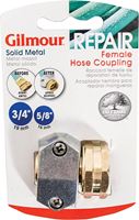 Gilmour 801014-1001 Hose Mender Coupler, Female, Zinc