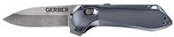 Gerber Highbrow Series 31-003519 Folding Knife, 2.8 in L Blade, Steel Blade, 1-Blade, Smooth Handle, Black Handle