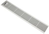 Amerimax 85370 Gutter Guard, 3 ft L, 2 in W, PVC, White, Pack of 75