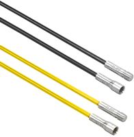 Imperial BR0305 Extension Rod, 72 in L, 1/4 in Connection, MNPT x Female Thread, Fiberglass