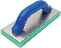 Marshalltown 46G Masonry Float, 9-1/2 in L Blade, 4 in W Blade, 3/4 in Thick Blade, Fine Cell Plastic Foam Blade