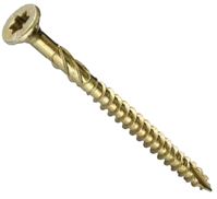 GRK Fasteners R4 01095 Screw, #9 Thread, 1.575 in L, CEE Thread, Round Head, Star Drive, Zip-Tip Point, Steel, 820 PAIL