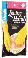 Spontex 69983 Protector Gloves, L, Latex, Yellow