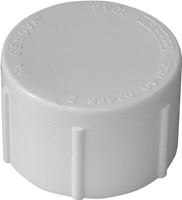 IPEX 435426 Pipe Cap, 1-1/4 in, FPT, White, SCH 40 Schedule, 150 psi Pressure
