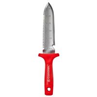 CORONA CT15409 Hori Hori Garden Knife, 8 in L Blade, Steel Blade, Anvil Blade, Poly Handle