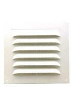 Duraflo 620812 Gable Vent, 13.848 in L, 10.862 in W, Polypropylene, White