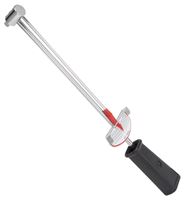 Vulcan MT6544894 Torque Wrench, 3/8 in Drive, 16-1/8 in OAL, 75 ft-lb, Chrome Vanadium Steel, Ergonomic Grip Handle