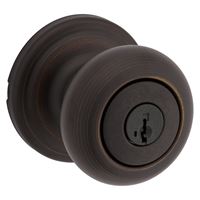 Kwikset Signature Series 740J11PSMTCP Keyed Entry Knob, Metal, Venetian Bronze