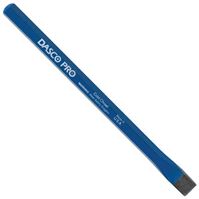 Dasco Pro 408-0 Cold Chisel, 3/4 in Tip, 7-1/8 in OAL, HCS Blade