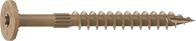 Camo 0360174 Structural Screw, 1/4 in Thread, 3 in L, Flat Head, Star Drive, Sharp Point, PROTECH Ultra 4 Coated, 50