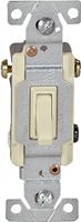 Eaton Wiring Devices 1303V-BOX Toggle Switch, 15 A, 120 V, Polycarbonate Housing Material, Ivory, Pack of 10