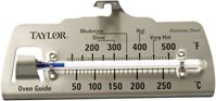 Taylor 5921N Oven Guide Thermometer, 100 to 600 deg F, Analog Display