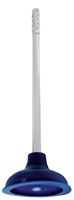 ProSource TP6063L Toilet Plunger, 21-1/4 In OAL, 6 in Cup, Long Handle