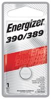 Energizer 389BPZ Coin Cell Battery, 1.5 V Battery, 52 mAh, 389 Battery, Silver Oxide, Pack of 6