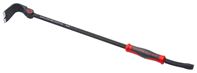 Crescent CODE RED Series DB30X Pry Bar, 30 in L, Flat End, Nail Slot Tip, Steel, Black, 4-1/8 in W