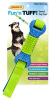 RuffinIt 80622 Dog Toy, Ribbed Bone Tug