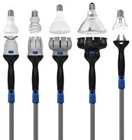 Unger Professional 977001 Light Bulb Changer, 11 ft L Extension