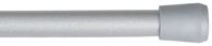 Kenney KN631/9 Spring Tension Rod, 7/16 in Dia, 28 to 48 in L, Metal, Pewter