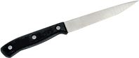 Chef Craft 21667 Utility Knife, Stainless Steel Blade, Polyoxymethylene Handle, Black Handle