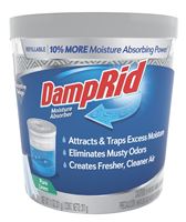 DampRid FG01FSSB Refillable Moisture Absorber, 11 oz Tub, Solid, Fresh