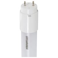 Sylvania 41093 LED Bulb, Linear, Type B Ballast Free, T8 Lamp, G13 Medium Bi-Pin Lamp Base, Frosted, Daylight