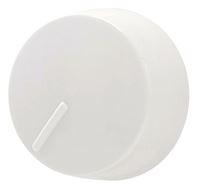 Eaton Wiring Devices RKRD-W-BP Replacement Knob, Polycarbonate, White, For: RI061, RI06P and RI101 Rotary Dimmers