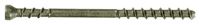 Camo 345128 Deck Screw, #7 Thread, 1-7/8 in L, Trim Head, Star Drive, Carbon Steel, ProTech-Coated, 350/PK