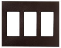 Eaton Cooper Wiring PJS PJS263RB-SP-L Wallplate, 4.87 in L, 6-3/4 in W, 3 -Gang, Polycarbonate, Oil-Rubbed Bronze, Pack of 6