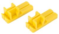 Vulcan 31056 Masonry Line Block, 1-1/4 in W, Yellow