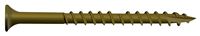 Camo 0356159 Deck Screw, #9 Thread, 2-1/2 in L, Bugle Head, Star Drive, Type 17 Slash Point, Carbon Steel, 1750/PK