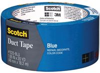 Scotch 3920-BL Duct Tape, 20 yd L, 1.88 in W, Blue