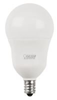 Feit Electric BPA1540C/950CA/2 LED Bulb, General Purpose, A15 Lamp, 40 W Equivalent, E12 Lamp Base, Dimmable