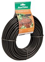 Rain Bird T22-100S Blank Tubing, 0.165 in ID, 100 ft L, Plastic, Black