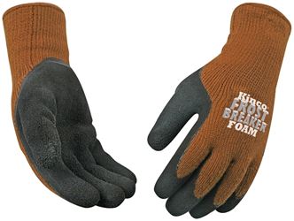 Frost Breaker 1787-M High-Dexterity Protective Gloves, Mens, M, 11 in L, Regular Thumb, Knit Wrist Cuff, Acrylic, Brown