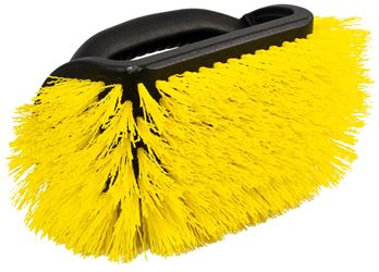 Unger Professional 975840 Deck Brush, 1-1/2 in L Trim, Yellow
