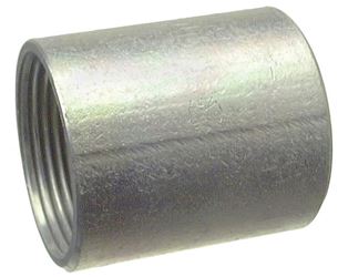 Halex 64020 Rigid Conduit Coupling, 2 in Threaded, 2.65 in OD, Steel, Galvanized