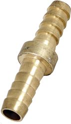ProSource ATA-0243L Barb Hose Splicer, 3/8 in, MNPT, Brass, Brass, Pack of 25
