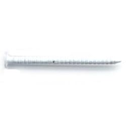 Maze AT3-1-1/4-8252-WH Trim Nail, Hand Drive, 1-1/4 in L, Aluminum, Flat Head, Smooth Shank, White, 1 lb