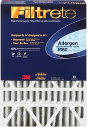 Filtrete DP01DC-4 Air Filter, 25 in L, 16 in W, 12 MERV, Cardboard Frame, Pack of 4